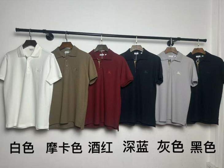 Picture of Burberry Polo Shirts Short _SKUBurberryM-2XL8qx4129352